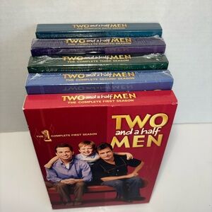 DVD Sealed Two And A Half Men Complete Season 1, 2, 3, 4 & 6 Seasons 2, 3, 4 & 6